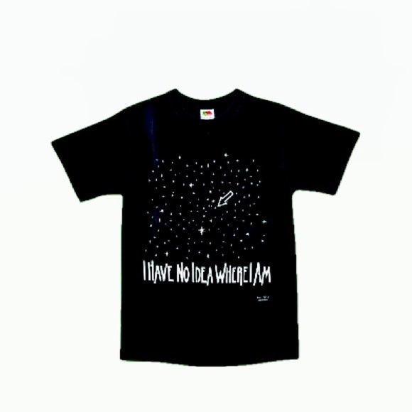 None Tops - 100% COTTON SPACE STARS TEE